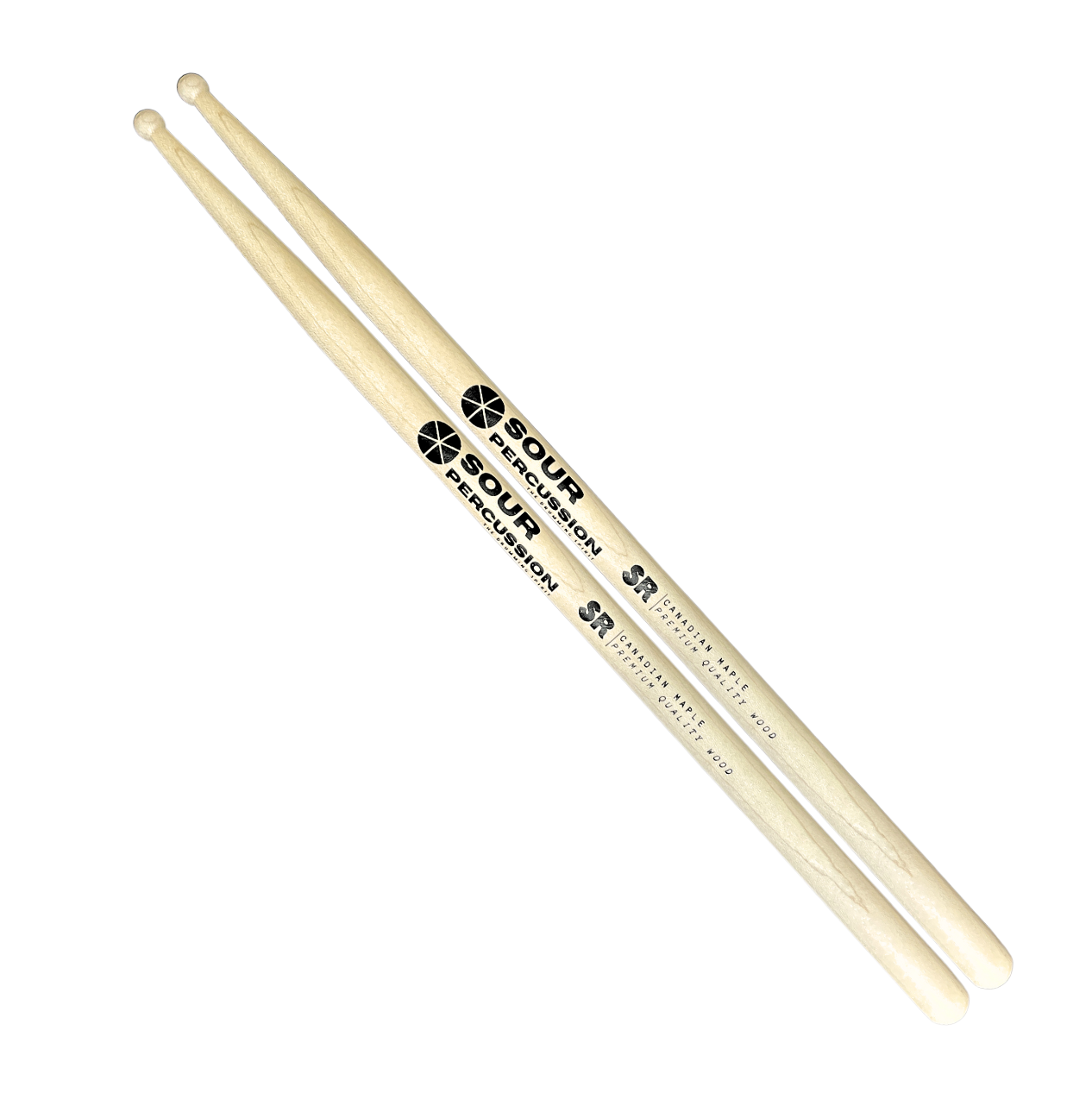 Baquetas Sour Percussion SR Premium Maple Punta Madera